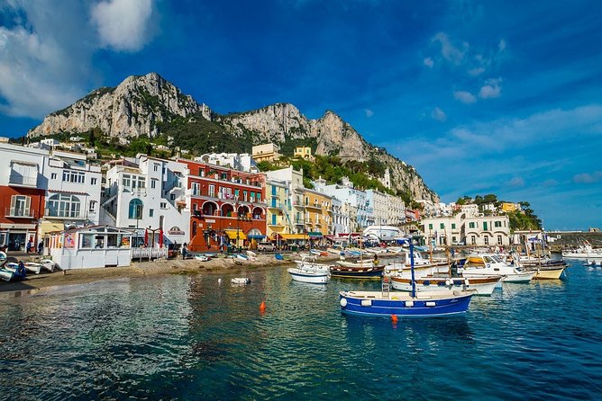 Capri Island Small Group Boat Tour From Naples - Destination Fee