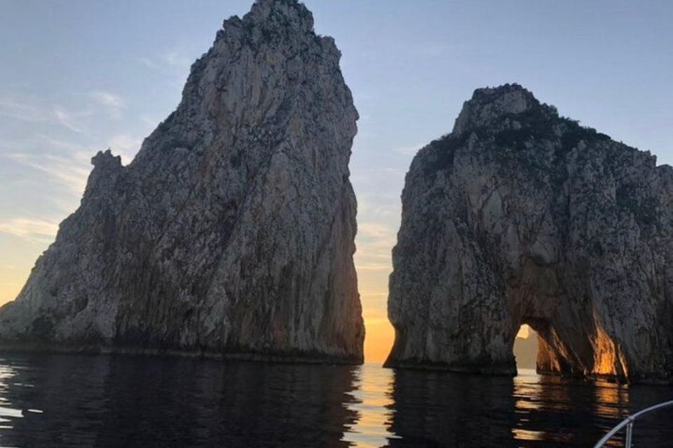 Capri Private Boat Tour at Sunset From Capri (2 Hours) - Explore Capris Coastline