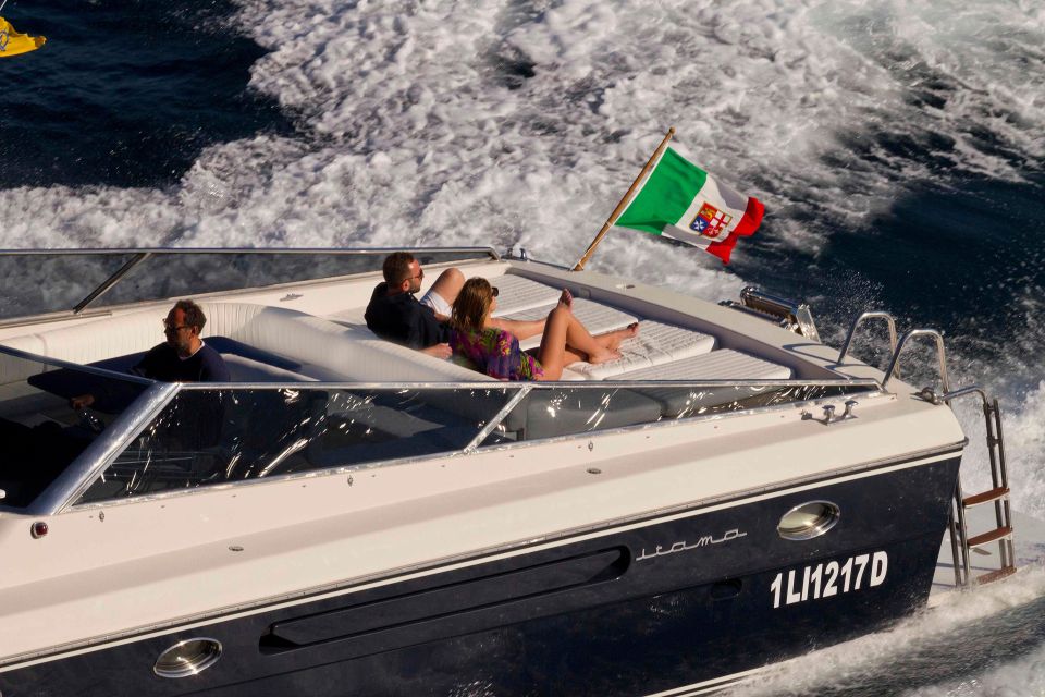 Capri Private Boat Tour From Sorrento on Itama 50 - Luxurious Amenities and Excursions