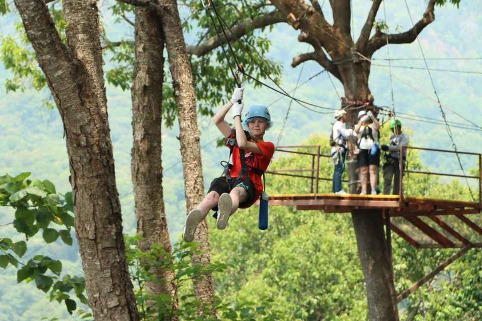 Chiang Mai: Highest and Longest Zipline Trip With Thai Meal - Booking and Cancellation Policy