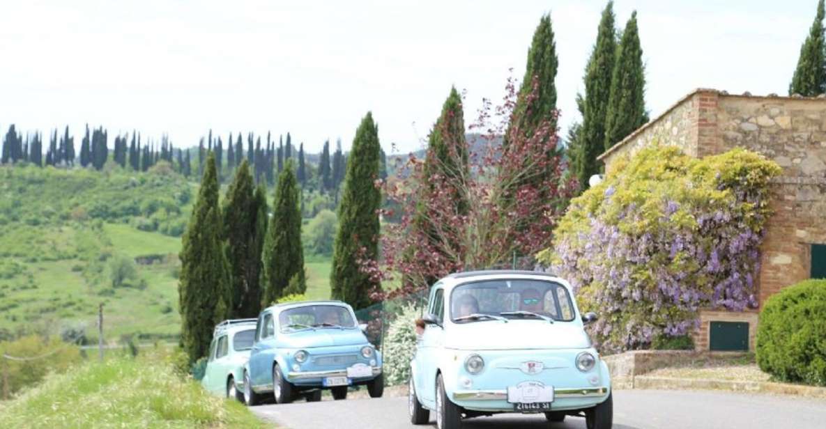 Chianti Countryside Full-Day Tour by Vintage Fiat 500 - Vintage Fiat 500 Charm