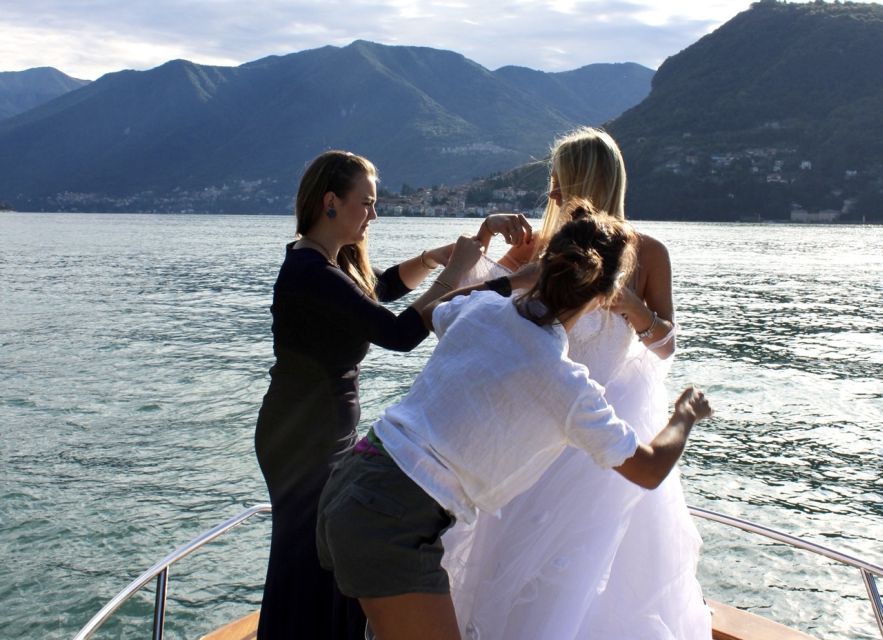 Como Lake: Model for a Day on Boat and Photo Shooting - Professional Services Provided