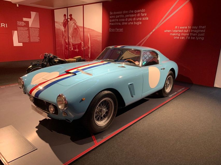 Ducati, Lamborghini Factories+Museums, Ferrari Museum+Lunch - Iconic Models and Innovations