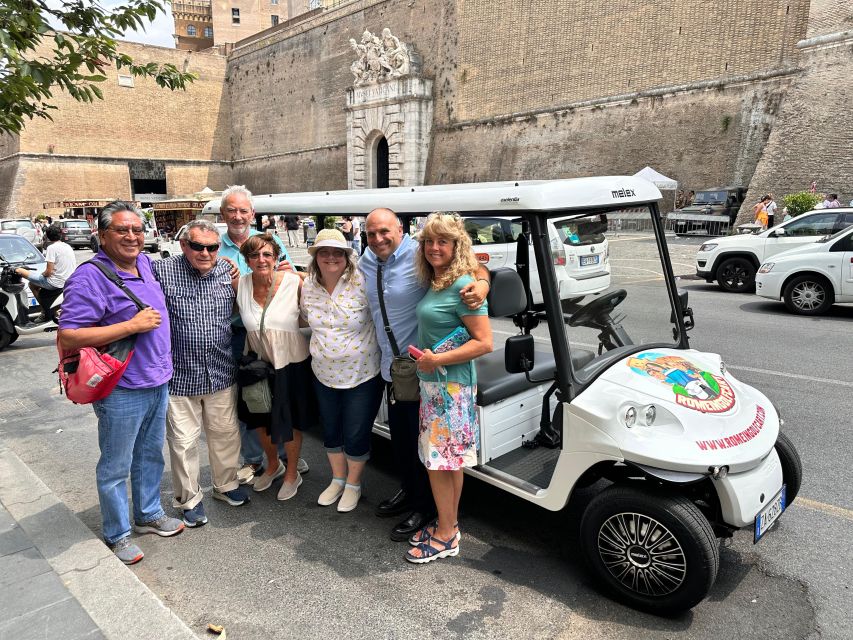 Exclusive Tour of Rome in Golf Cart for Cruisers - Lunch and Extras Included