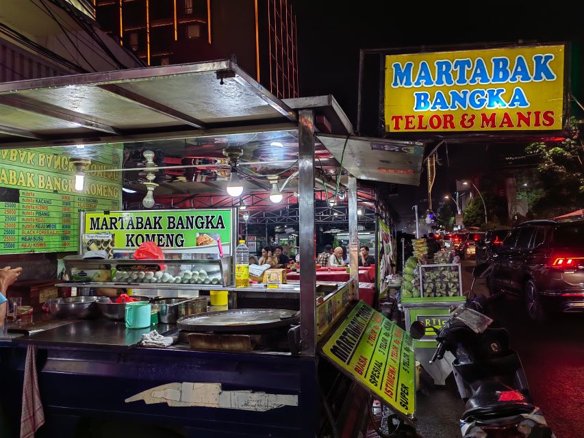 Experience Jakarta Street Food Scene With MRT Transportation - Booking and Payment