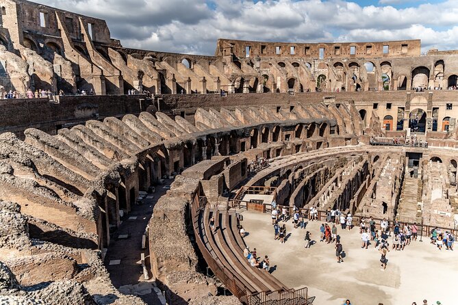 Express Small Group Tour of Only Colosseum With Gladiators Arena - Central Arena Stage