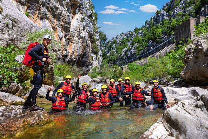 Extreme Canyoning on Cetina River From Split - Outfitting and Preparation