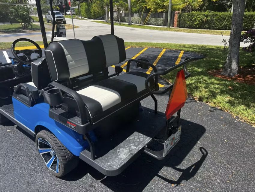 Fort Lauderdale: 4 People Golf Cart Rental - Age Requirement