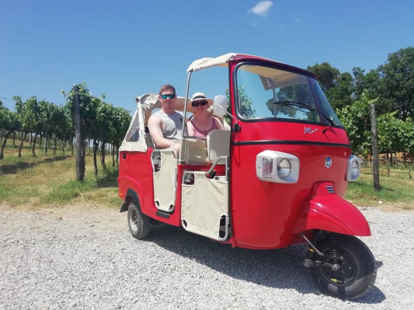 From Florence: Tour of Tuscany by Vintage Tuk Tuk - Highlights of the Tour