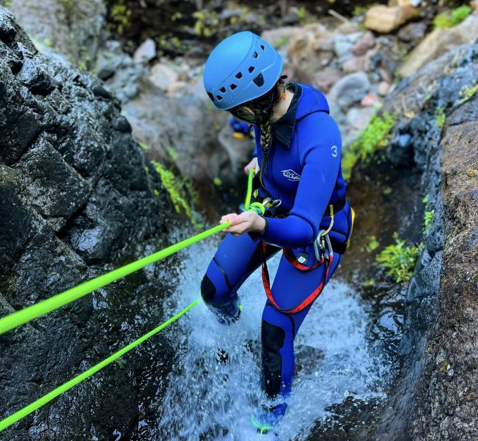 From Funchal: Intermediate (Level 2) Canyoning Adventure - Duration and Difficulty Level