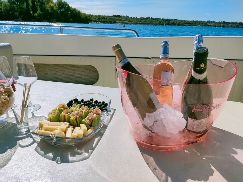 From Lazise: Lake Garda Private Cruise With Wine Tasting - Maximum Capacity per Boat