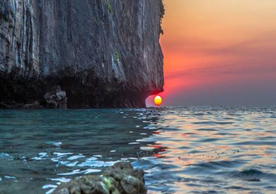 From Phi Phi: Full-Day Sunset Long Tail Boat Tour - Meeting Point and Time