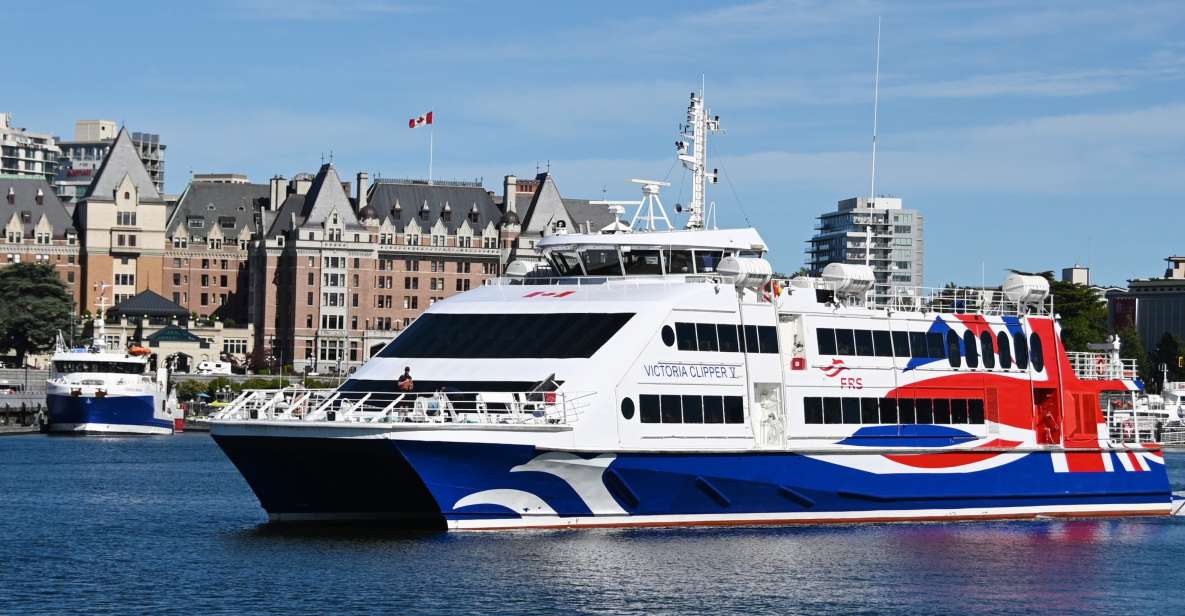 From Seattle: Ferry Day Trip From Seattle to Victoria RT - Explore Victorias Vibrant Downtown