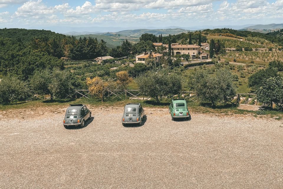 From Siena: Day Tour in a Vintage Fiat 500 With Winery - Inclusions and Pickup/Drop-off