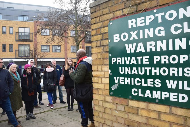 Gangster Tour of London's East End Led by Actor Vas Blackwood - Tour Duration and Group Size