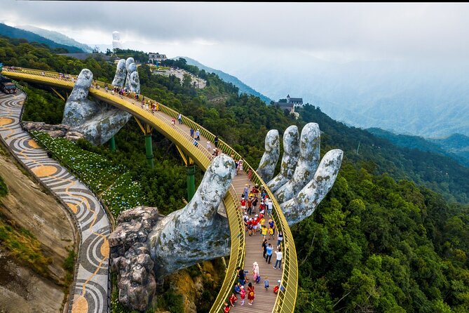 Golden Bridge Ba Na Hills With Buffets Lunch 2 Ways Cable Car - Highlights and Inclusions