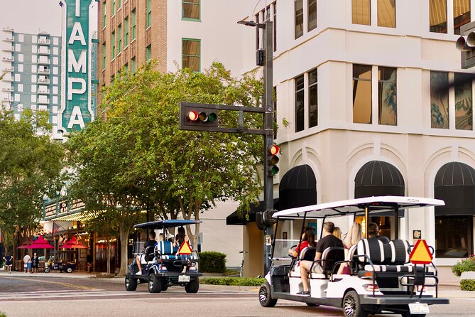 Guided Tampa Sightseeing Tour in a Deluxe Street Legal Golf Cart - Booking Details