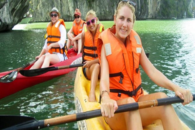 Halong Bay Full Day Tour - 6 Hours on Deluxe Cruise: Kayaking, Swimming, Hiking - Reviews and Rating