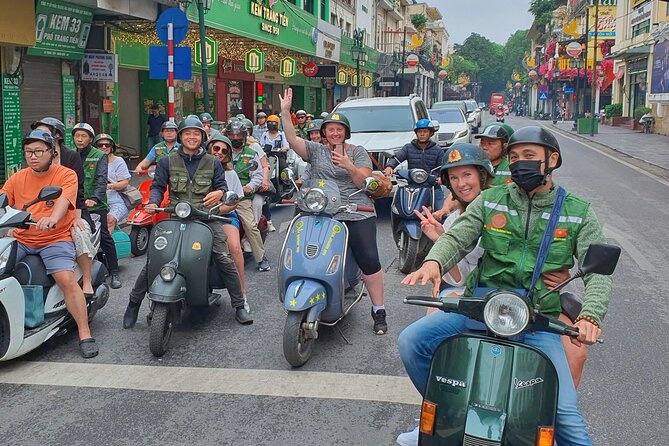 Hanoi Vespa Tours: Food + Culture + Fun on Army Vespa - Authentic Local Cuisine Exploration