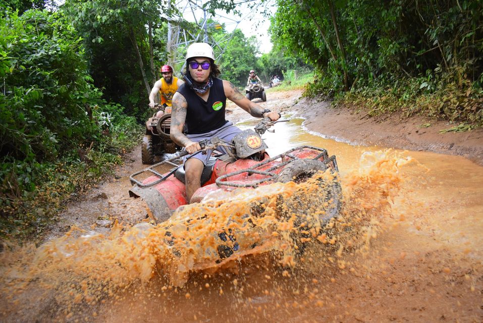 Horseback Riding & ATV Adventure With Ziplines & Cenote - Cenote Swimming Delight