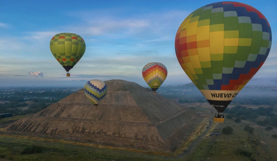 Hot Air Balloon Flight in Teotihuacan With Buffet Breakfast - Return to Mexico City