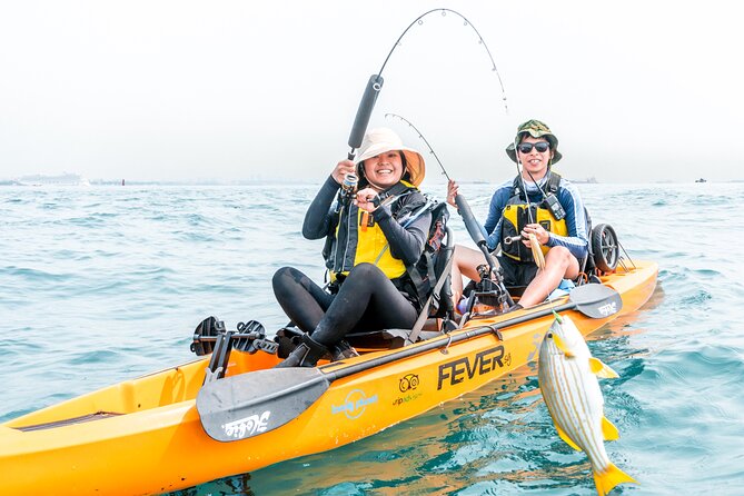 Kayak Fishing in Singapore, Sentosa, East Coast: Day, Sunset & Night Adventures - Included Fishing Gear and Supplies