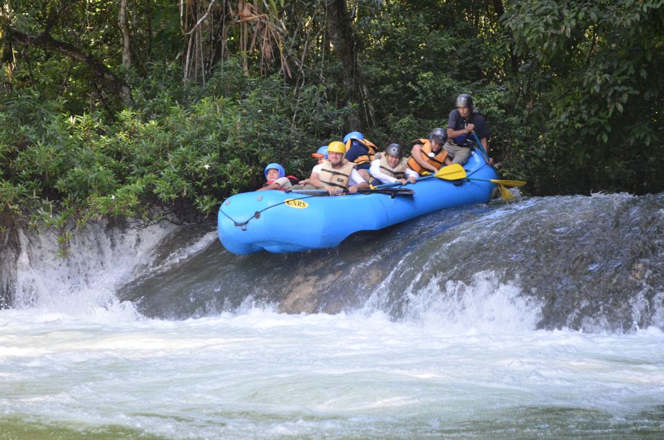 Lacandon Jungle Tour From Palenque: River Rafting and Hiking - Refreshing Waterfall Swim