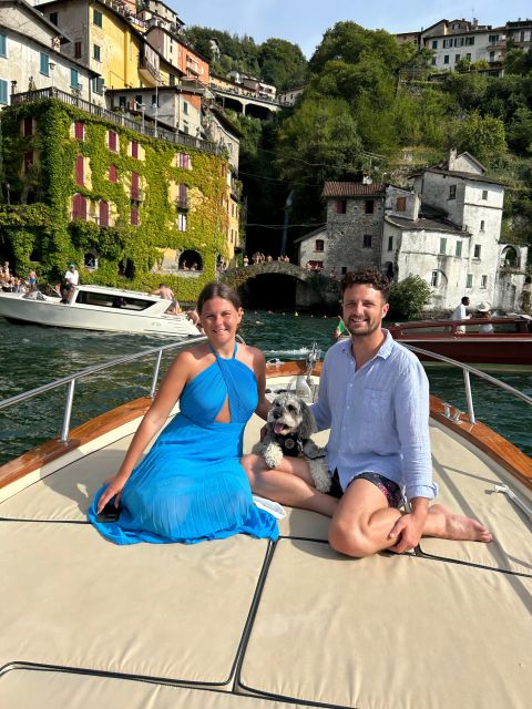 Lake Como on Classic Wooden Boat - Language Options