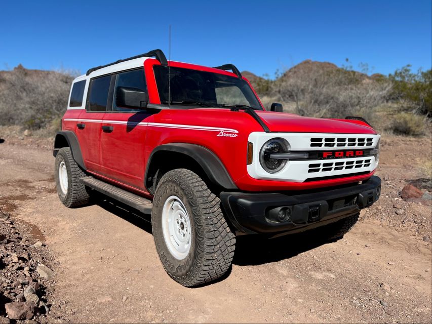 Las Vegas Guided Off-Road Adventure to Boathouse Cove - Prohibited Items