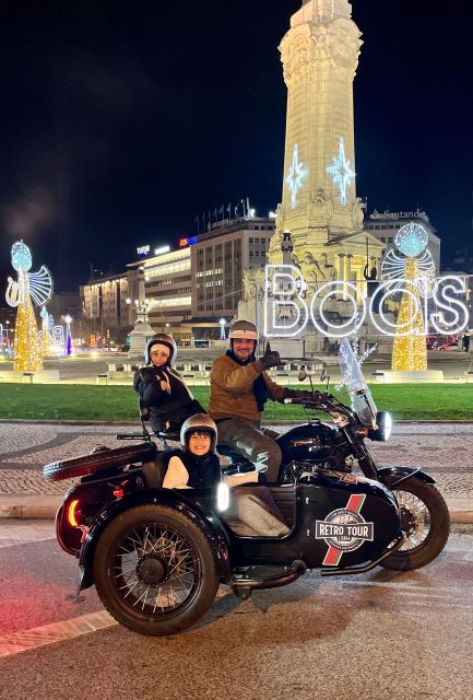 Lisbon : Private Motorcycle Sidecar Tour by Night - Important Guidelines for Participants