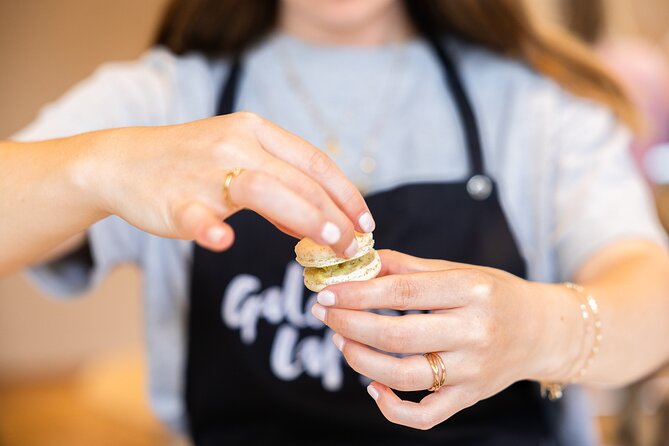 Macaron Bakery Class at Galeries Lafayette Paris - Organic Ingredients and Flavors