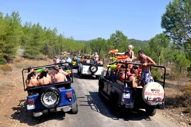 Marmaris Jeep Safari Tour With Waterfall and Water Fights - Pricing and Availability