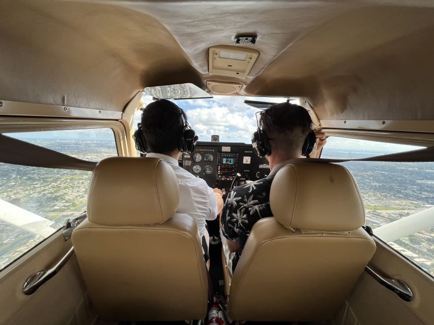 Miami: 60-Minute Airplane Flight Tour - Safety Considerations