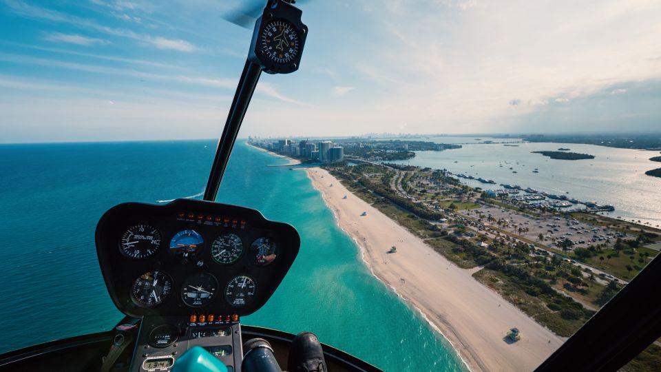 Miami Beach: 30-Minute Private Sunset Luxury Helicopter Tour - What to Bring