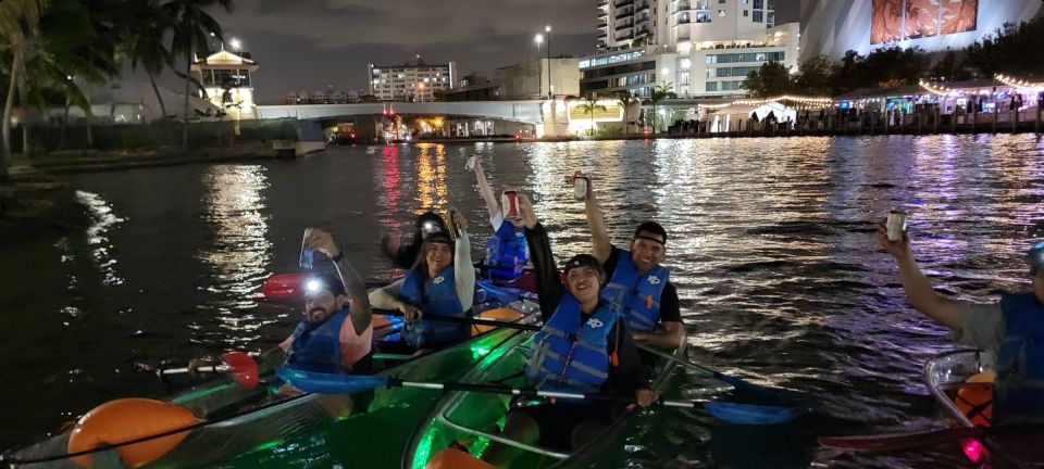 Miami: Guided LED-LIT Kayak Night Tour With Drinks - Contacting the Guide