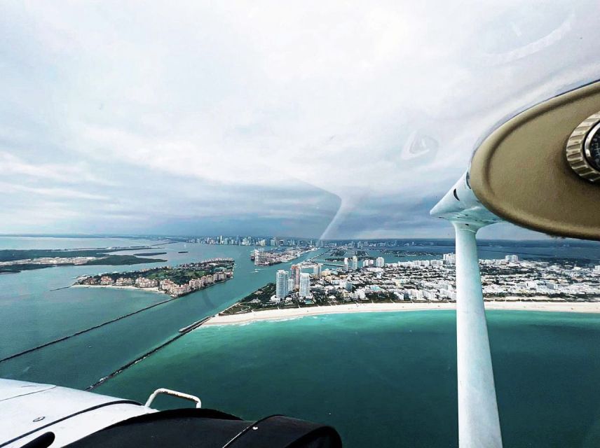 Miami: Romantic 1-Hour Private Flight Tour With Champagne - Booking and Cancellation Options