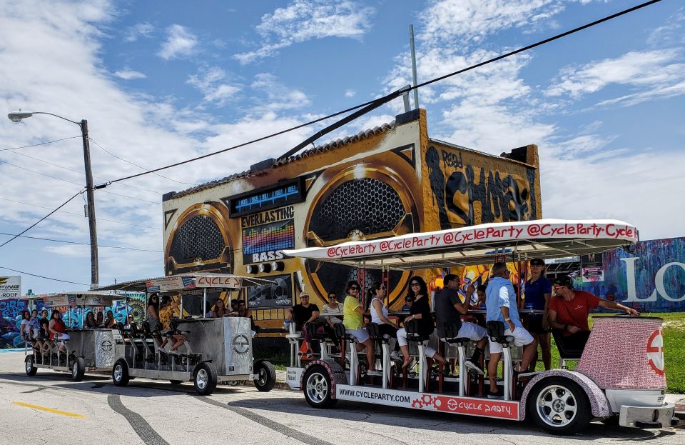 Miami: Wynwood Party Bike Bar Crawl - Bars and Restaurants