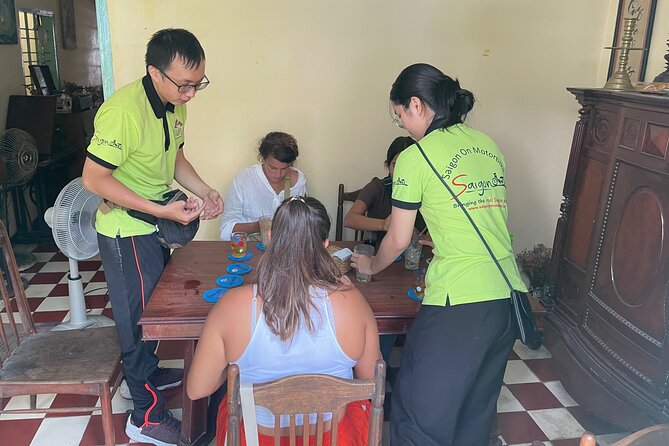 Morning Saigon Unseen Adventure Scooter With Ao Dai Riders Option - Vegetarian Option