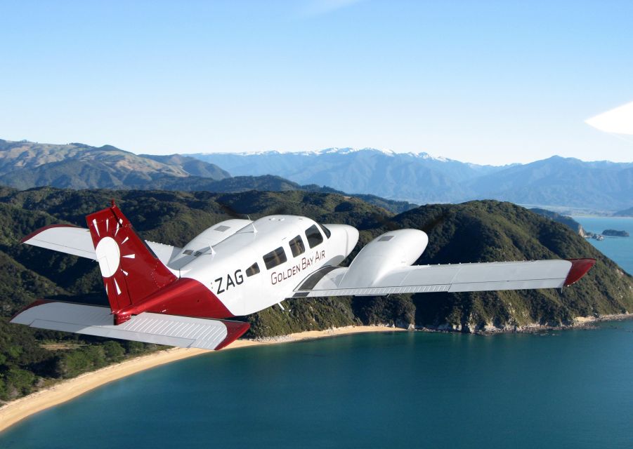 Nelson: Abel Tasman Cruise-Fly Day Tour - Scenic Flight Experience