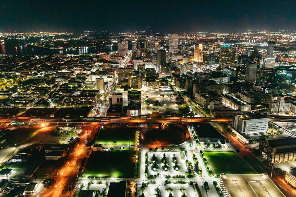 New Orleans: City Lights Helicopter Night Tour - Photo Package