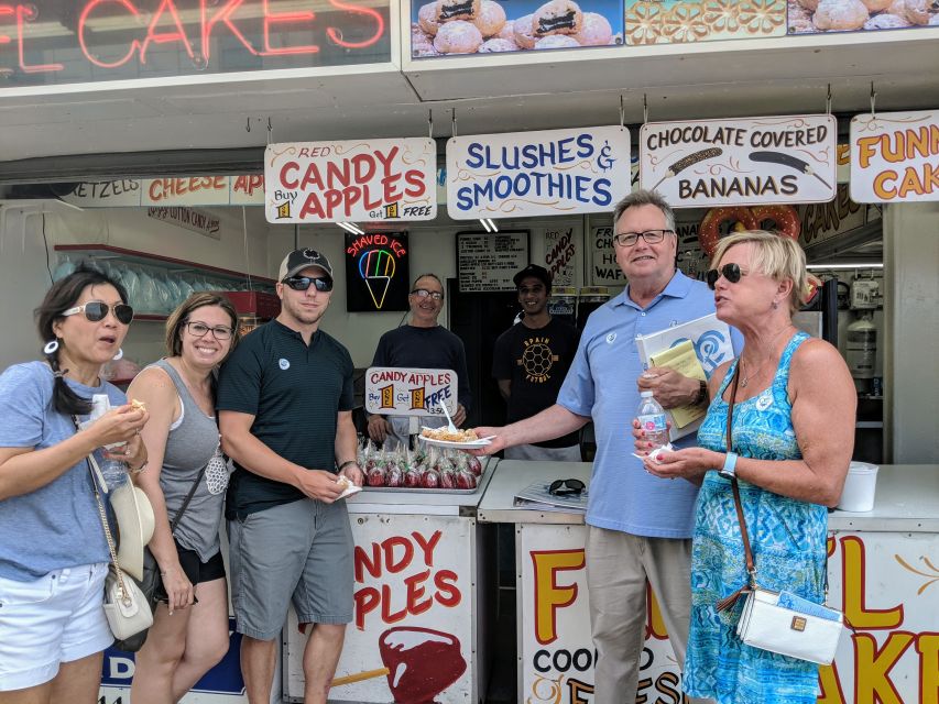 Ocean City: Downtown and Boardwalk Foodie Walking Tour - Tour Inclusions and Accessibility