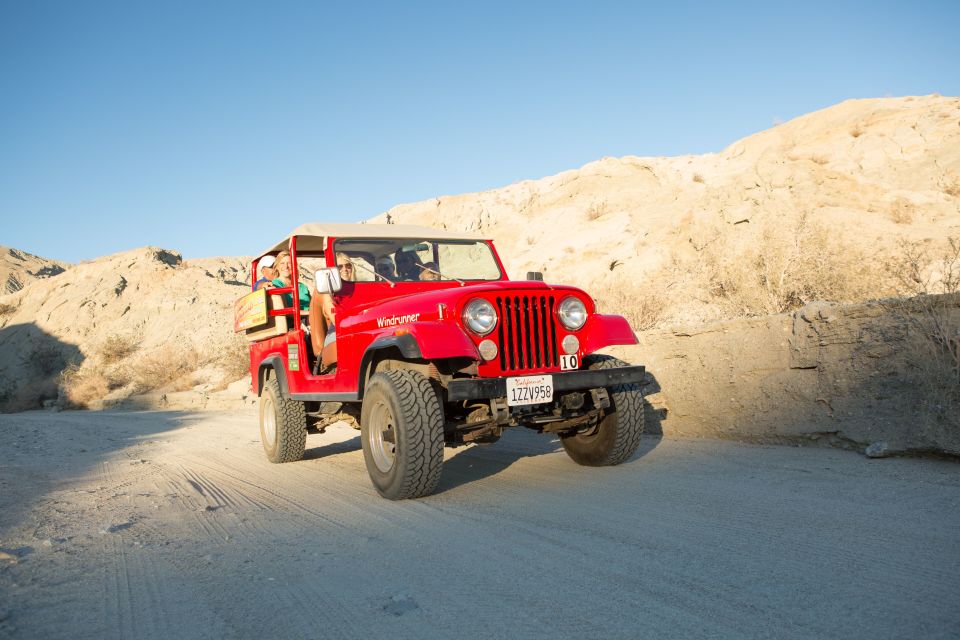 Palm Springs: San Andreas Fault Open-Air Jeep Tour - Booking and Cancellation