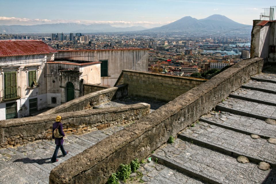 Panoramic Naples Private Tour by Vintage Vespa - Visiting the Certosa Di San Martino