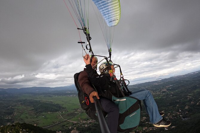 Paragliding Tandem Flight in Corfu - Private Transportation and Pickup