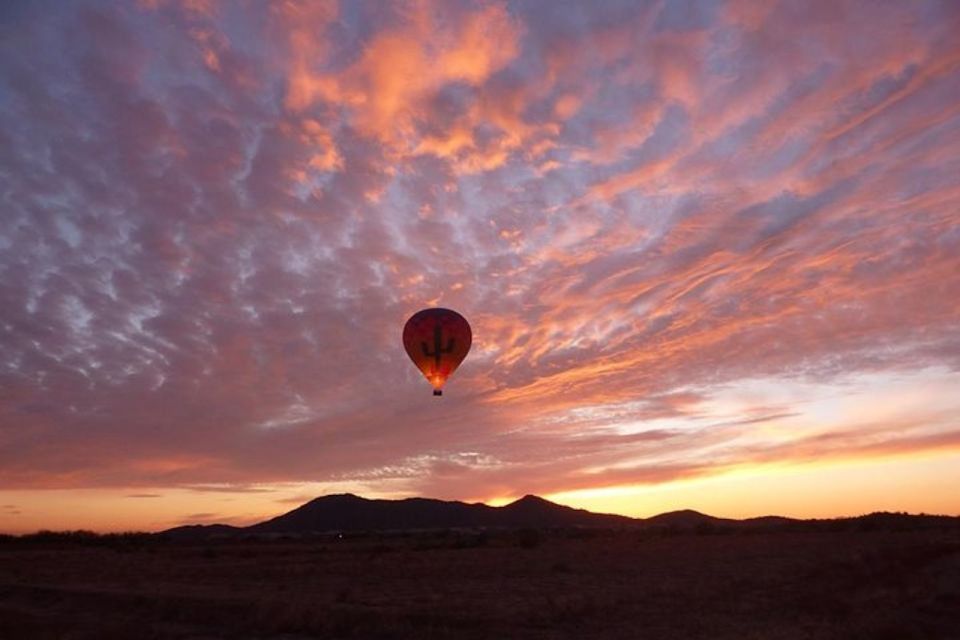 Phoenix: Hot Air Balloon Ride With Champagne and Catering - Flexible Cancellation Policy