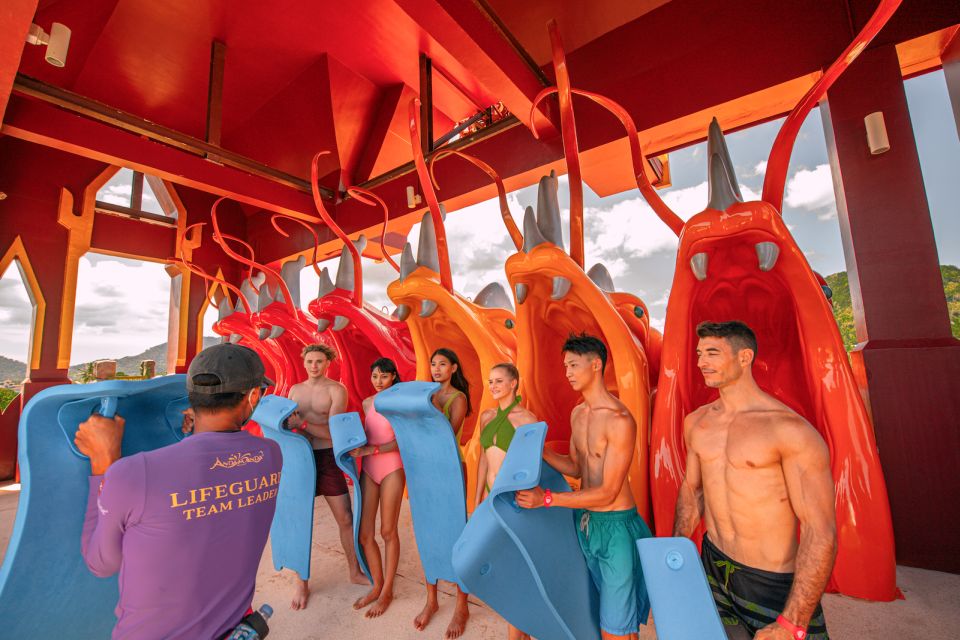 Phuket: Andamanda Water Park Ticket & Optional Transfer - Practical Information and Safety Guidelines