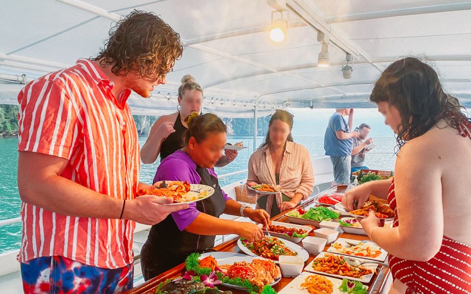 Phuket: Sunset Dinner in Phang Nga Bay by Big Boat - Loy Krathong Ritual