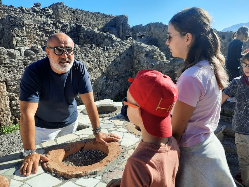 Pompeii Private Tour for Kids and Their Families - Inclusions and Exclusions