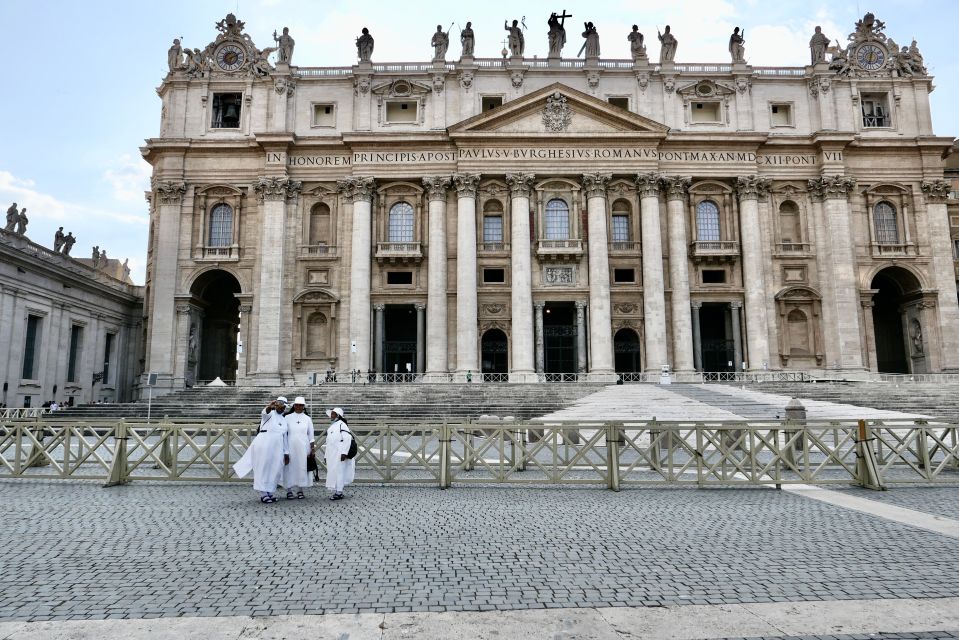 Rome: Guided Tour of St. Peters Basilica With Dome Climb - Tour Inclusions and Exclusions