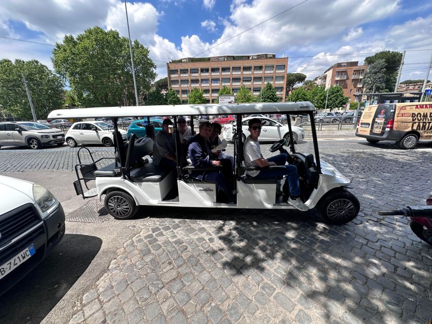 Rome in Golf Cart 7 Hours Unforgettable Full Immersion - Frequently Asked Questions